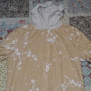 Splatter paint hoodie t-shirt